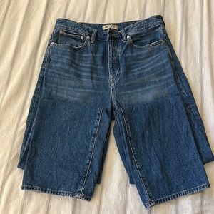 Madewell Tall Curvy Low-Slung Straight Jeans in Palmina Wash